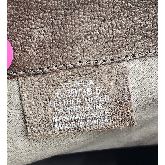 Vince Camuto Ankle Booties Womens 8.5 Brown Leather Belta Round Toe Zipper - Picture 10 of 12